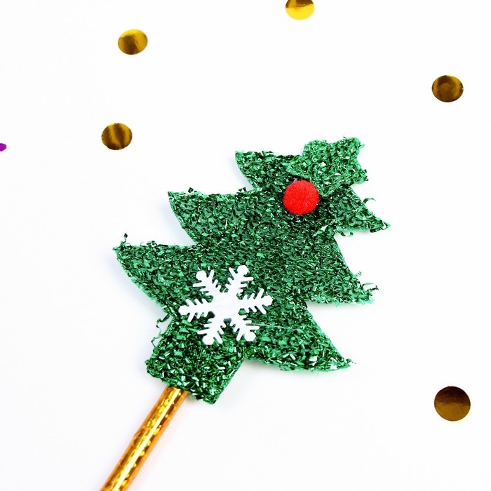 Ручка &laquo;Ёлочка&raquo;, цвета МИКС