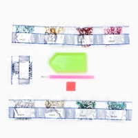 Шоперы с алмазной мозаикой &laquo;Новый год&raquo;