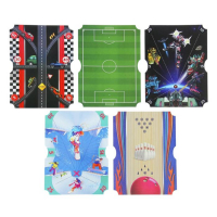 Настольный бильярд &laquo;6 в 1: бильярд, стикбол, стикбоулинг, стик гольф, фингербол&raquo;, 1-2 игрока, 4+