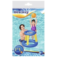 Набор для игр на воде «Баскетбол», d=61 см, корзина, мяч, от 3 лет, 52418 Bestway Набор для игр на воде «Баскетбол», d=61 см, корзина, мяч, от 3 лет, 52418 Bestway