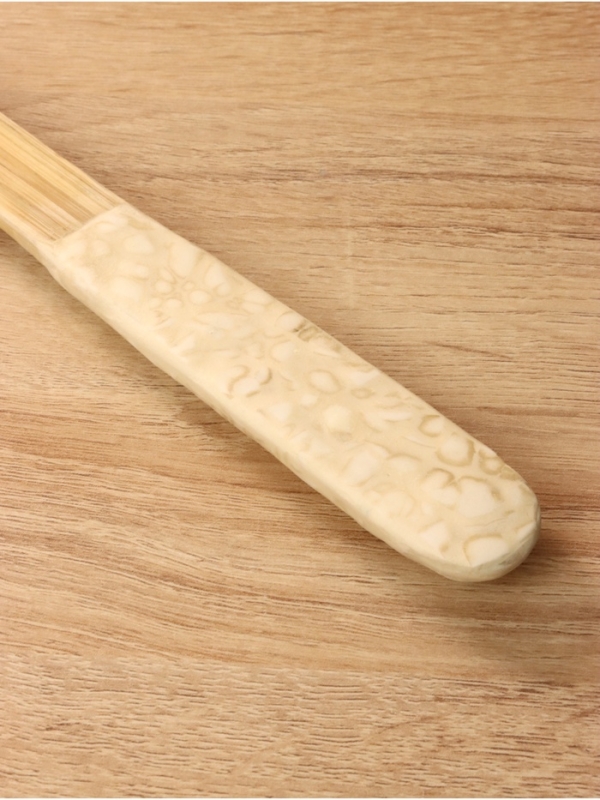 Набор ложек для салата 28 см, +/- 1 см  бамбук