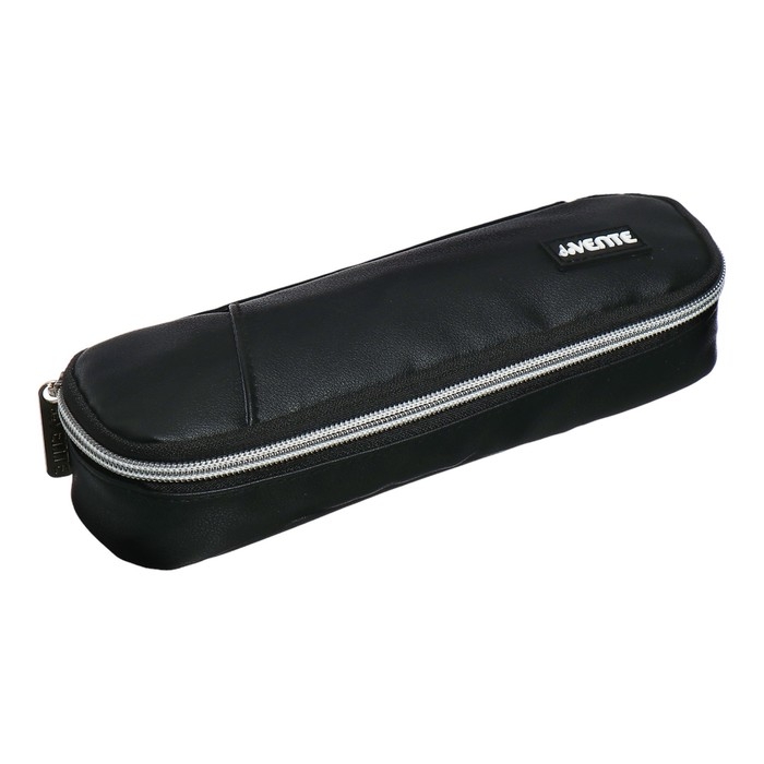 Пенал мягкий, 1 отделение 60 х 220 х 40 мм, объёмный, искусвенная кожа, deVENTE Private, внутренний и внешний карман