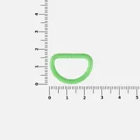 Полукольцо Semiring, М, зеленый неон