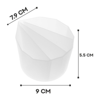 Стаканчик силиконовый для Флюид Арт, 4 секции, объём — 200 мл Стаканчик силиконовый для Флюид Арт, 4 секции, объём — 200 мл