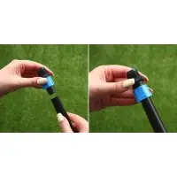 Штуцер для капельной ленты, 16 мм &mdash; 1/2" (12 мм), пластик, Greengo