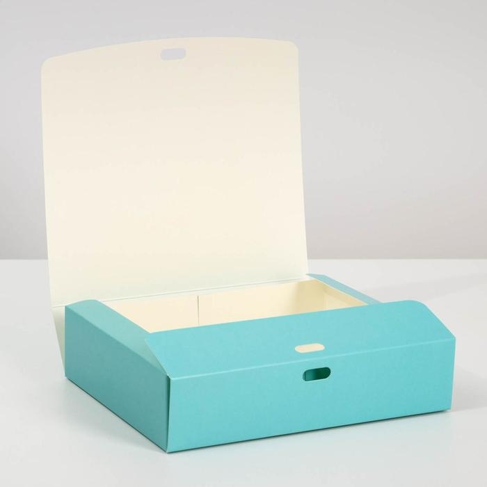 Коробка подарочная складная, упаковка, &laquo;Тиффани&raquo;, 31 х 24.5 х 8 см