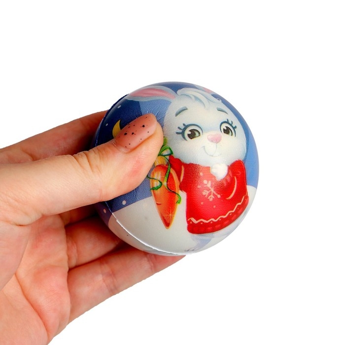 Мягкий мяч &laquo;Зверята&raquo;, цвета МИКС