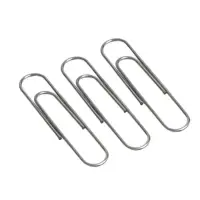 Скрепки канцелярские GLOBUS, 28 мм, 100 шт., оцинкованные