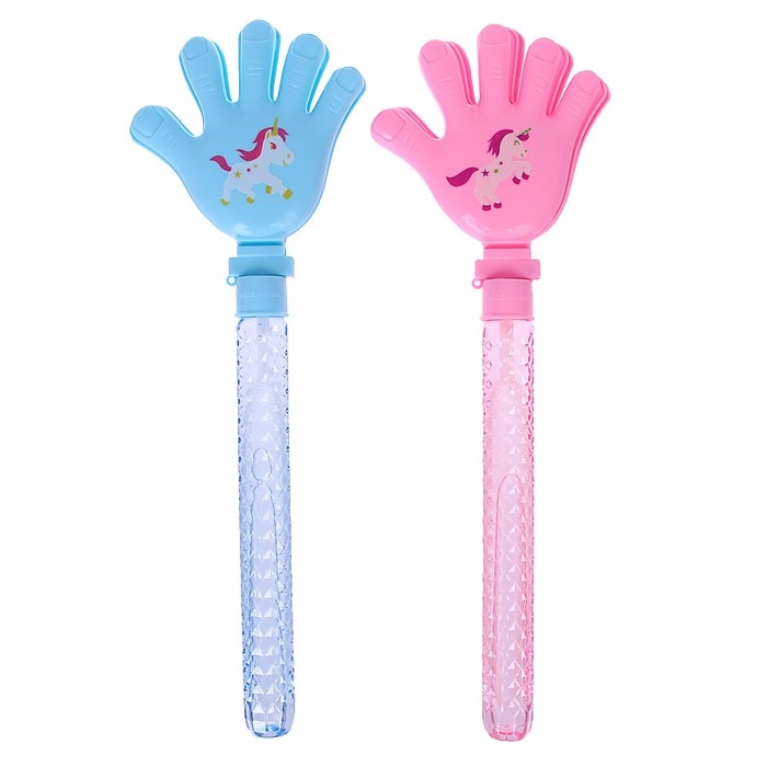 Мыльные пузыри - трещетка &laquo;Единорог&raquo;, МИКС