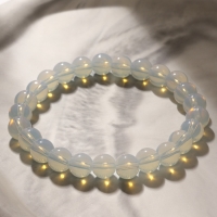 Браслет шар №8 &laquo;Лунный камень&raquo;, 5,5см