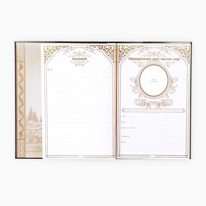 Родословная книга &laquo;Наша Семья&raquo;, 50 листов, 22 х 31 см.