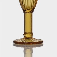 Бокал изстекла для шампанского &laquo;Босфор&raquo;, 160 мл, 7&times;7&times;20 см, цвет жёлтый