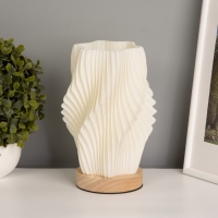 Светильник настольный "Волна" LED 3Вт USB диммер/провод 1,5м 13,8х13,8х20см