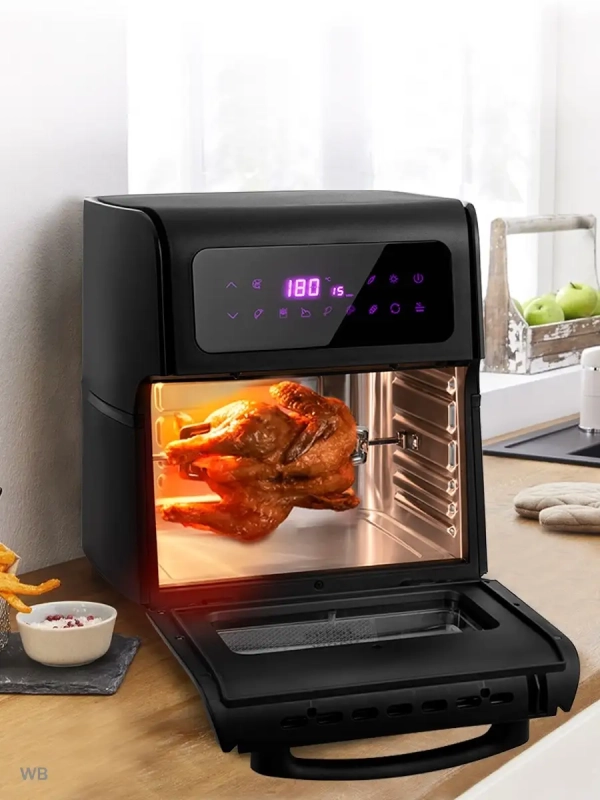 Аэрогриль аэрофритюрница, духовка, сушка, шашлычница КТ-2236