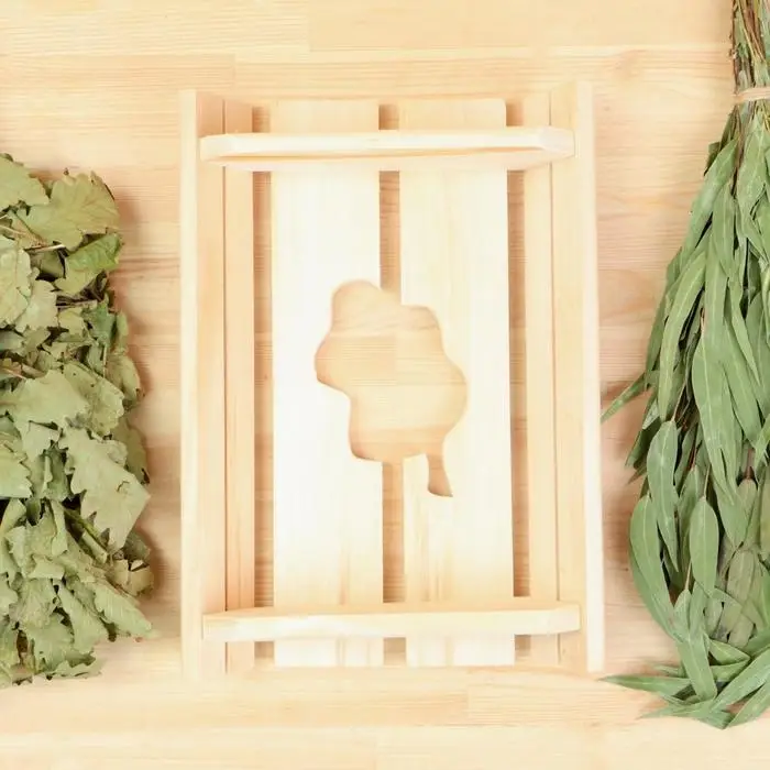 Абажур для бани и сауны &laquo;Дубок&raquo;, деревянный, настенный, &laquo;Добропаровъ&raquo;