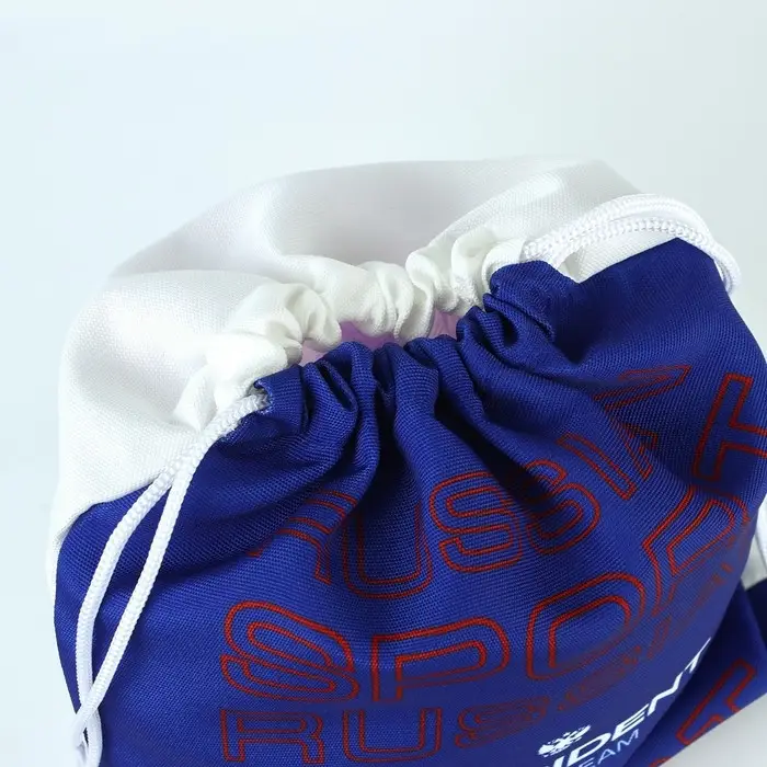 Мешок для обуви &laquo;Russian sport&raquo;, цвет синий, 41 х 31 см