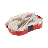 Набор сверл ступенчатых с кернером ТУНДРА, HSS, трехгранный хвостовик, 4-12, 4-20, 4-32 мм   1051919