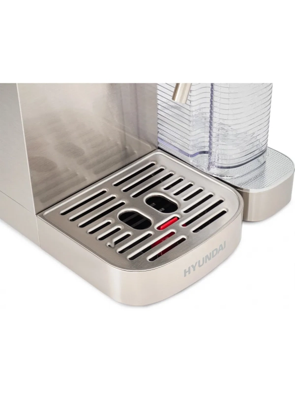 Кофеварка рожковая HEM-9999 серебристый