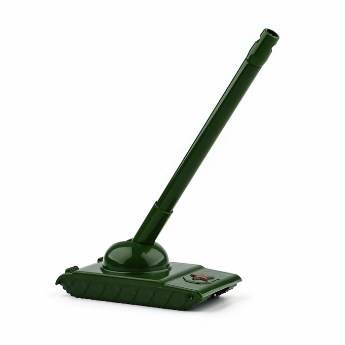 Ручка прикол шариковая синяя паста танк «23 февраля» на подложке Ручка прикол шариковая синяя паста танк «23 февраля» на подложке