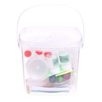 Набор для опытов &laquo;Меганабор для создания слаймов&raquo;, своими руками, 10 фигурок и кристаллов