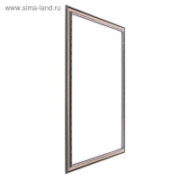 Рама для картин (зеркал) 40 х 50 х 2,8 см, пластиковая, Calligrata 6448, серебро Рама для картин (зеркал) 40 х 50 х 2,8 см, пластиковая, Calligrata 6448, серебро