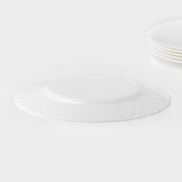 Тарелка десертная из стеклокрамики &laquo;CADIX&raquo;, 19,5 см, цвет белый