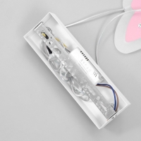 Светильник подвесной "Бабочки" LED 32Вт розовый 35х5х60см