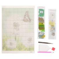 Алмазная мозаика «Одуванчик», 27 цветов Алмазная мозаика «Одуванчик», 27 цветов