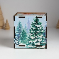 Копилка куб "Сказочного благополучия" 10х10х10 см Копилка куб "Сказочного благополучия" 10х10х10 см