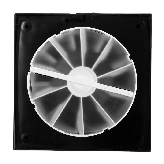 Вентилятор вытяжной "КосмоВент" В100-ок, d=100 мм, 10 Вт, 40 дБ, 105 м&sup3;/ч, обр.клапан, черн