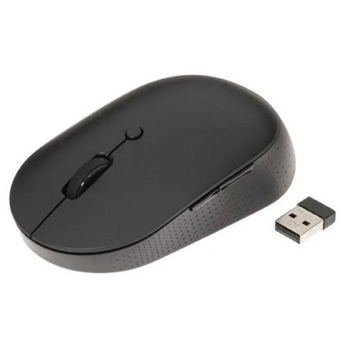 Мышь Xiaomi Mi Dual Mode Wireless Mouse Silent Edition, беспроводная, 1300 dpi, usb, чёрная Мышь Xiaomi Mi Dual Mode Wireless Mouse Silent Edition, беспроводная, 1300 dpi, usb, чёрная