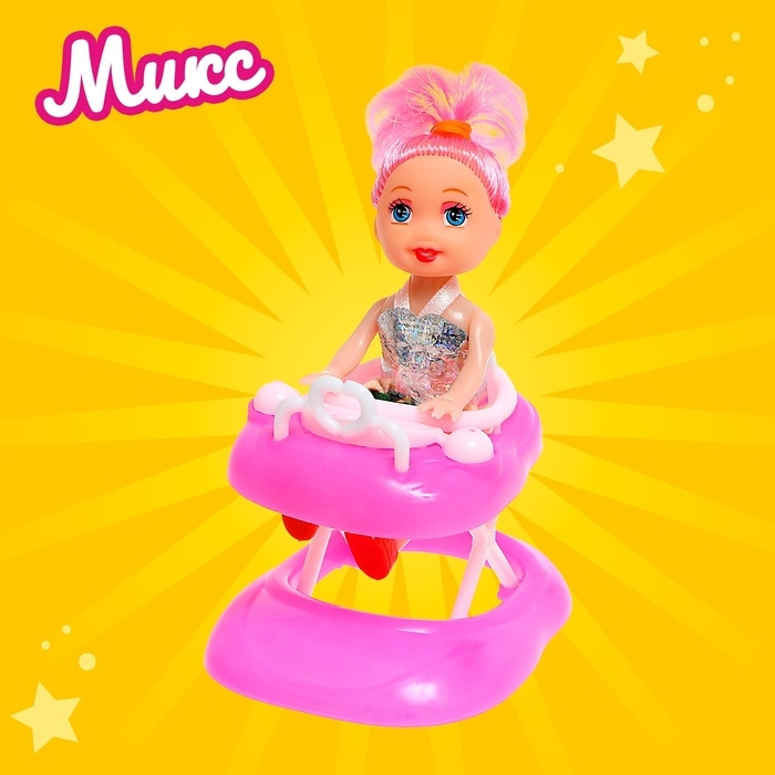 Кукла малышка &laquo;Ева&raquo; с аксессуарами, МИКС