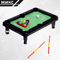 Настольная игра &laquo;Мини бильярд&raquo;, цвета МИКС