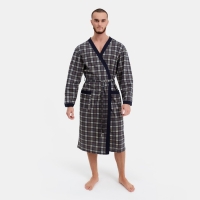 Халат мужской , цвет коричневый, размер 54 Халат мужской , цвет коричневый, размер 54