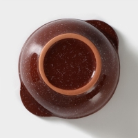 Бульонница &laquo;Мрамор коричневый&raquo;, 500 мл, d=14 см