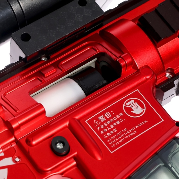 Автомат &laquo;Шквальный огонь&raquo;, с гильзами, глушитель, две обоймы, 77 см.