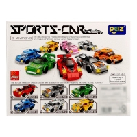 Конструктор Гонка &laquo;Спорткар&raquo;, 97 деталей