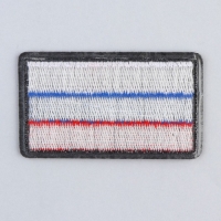 Термонаклейка на одежду «Флаг», 7 х 4 см Термонаклейка на одежду «Флаг», 7 х 4 см