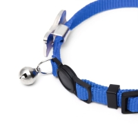 Ошейник кошачий "Бантик" со стразами, 30 х 1 см, синий Ошейник кошачий "Бантик" со стразами, 30 х 1 см, синий