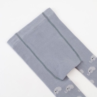 Колготки Крошка Я &laquo;Слоники&raquo;, цвет серый, рост 98-104 см