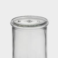 Банка стеклянная для хранения сыпучих продуктов Доляна &laquo;Стелла&raquo;, 150 мл, 6&times;11,5 см