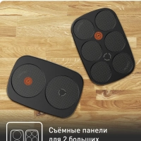 Электрическая блинница Crepier Gourmet PY900D12 с насадками