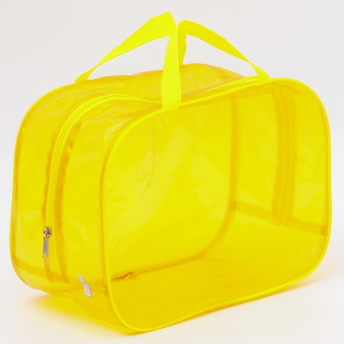 Набор сумок в роддом, 3 шт., цвет прозрачный/желтый, M&B