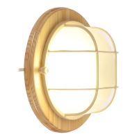 Светильник НБО 03-60-012 УХЛ3, 60 Вт, Е27, 220 В, IP54, до +130&deg;, с реш., цвет клён