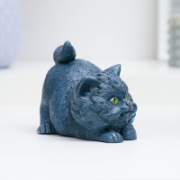 Фигура "Котенок с бантом" 12х8х8см