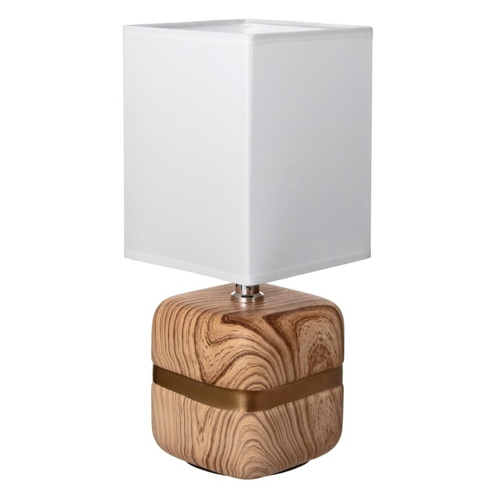 Настольная лампа "Оливия" Е14 40Вт 12,5х12,5х30 см RISALUX