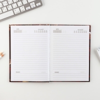 Подарочный набор &laquo;Дорогому учителю&raquo;: ежедневник и ручка-колокольчик (шариковая, синяя паста, 1 мм)