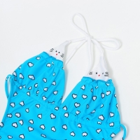 Купальник слитный для девочки, цвет голубой, рост 104 Купальник слитный для девочки, цвет голубой, рост 104