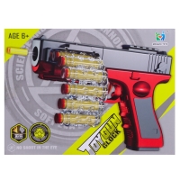 Пистолет &laquo;Глок&raquo;, стреляет мягкими пулями, ленточная подача