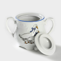 Сахарница &laquo;Рококо. Гуси&raquo;, 250 мл, МИКС